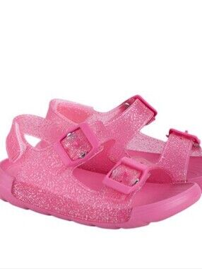 Igor Glitter Pink Jelly Sandals for Kids